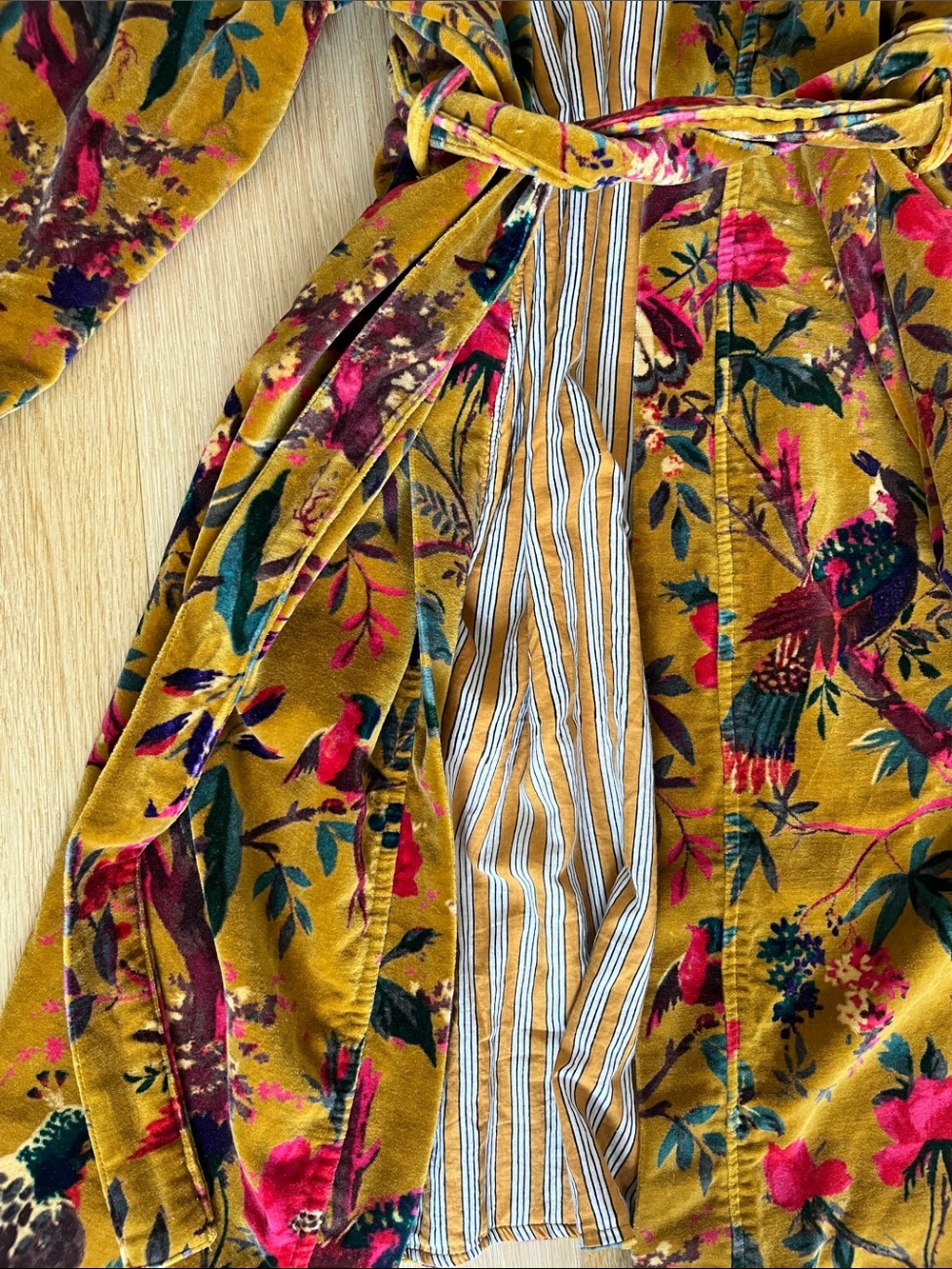 Exquisite Robe with Cotton Lining